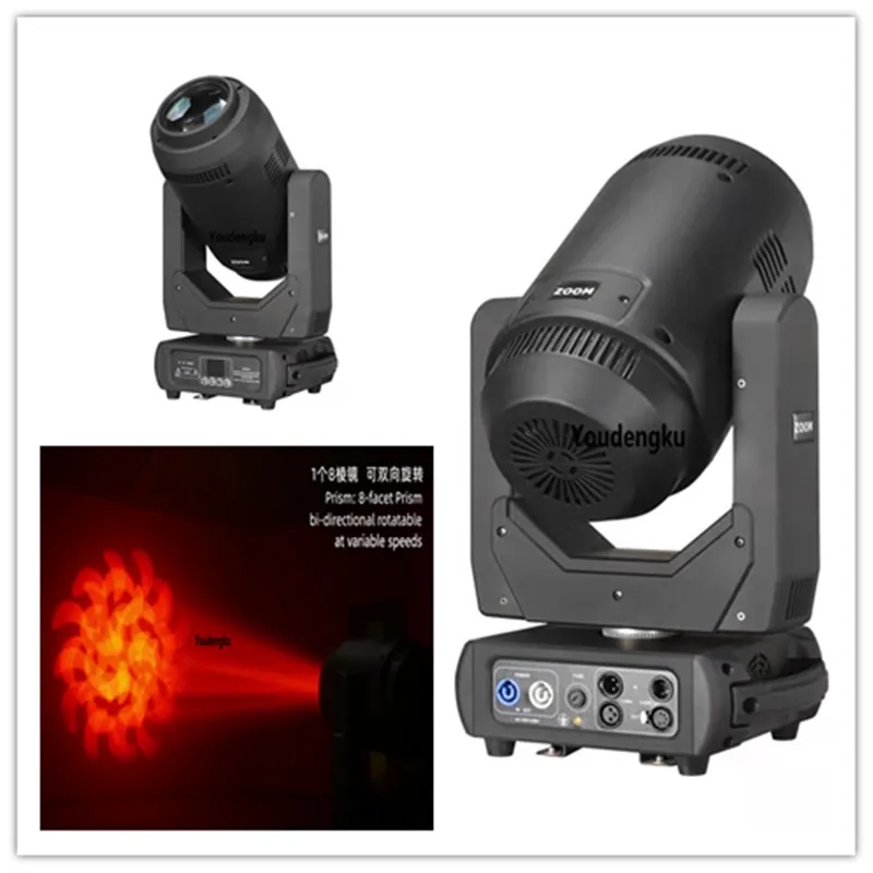 4 pieces Professional party dj u king moving head led spot stage light LED 350W Zoom Spot Beam 3in1 Moving Head Light