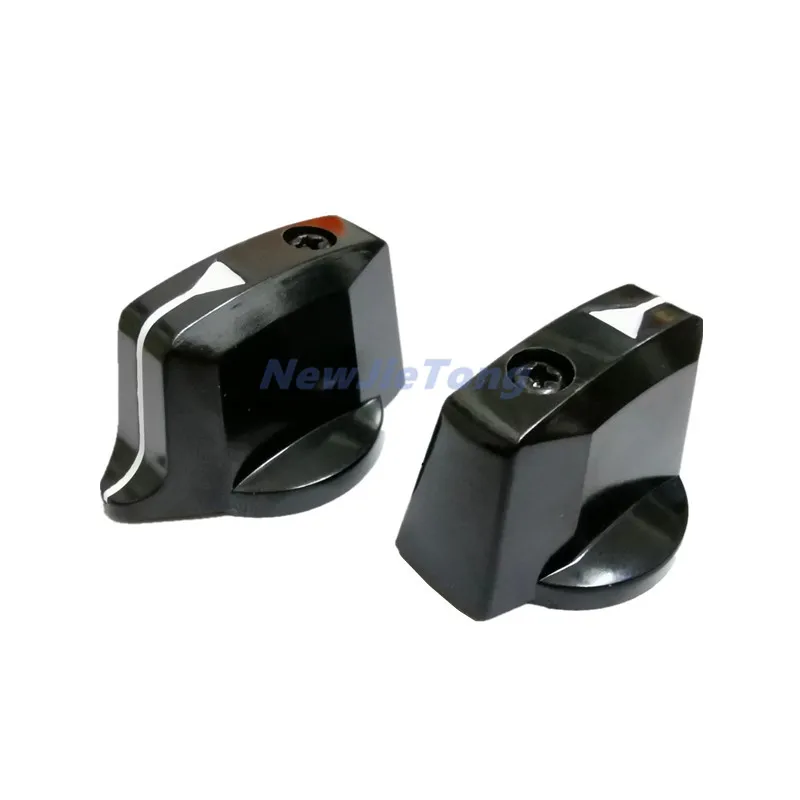 2pcs Code Band Switch Bakelite Knob PN-33C Inner Diameter 6MM with Lock Screw 32x18.5MM