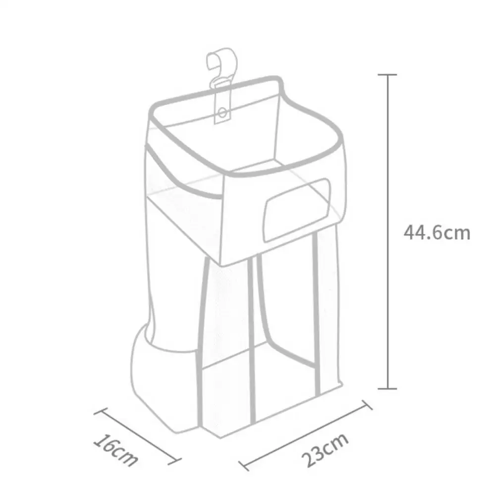 Organizador multifuncional colgante para cuna, bolsas de almacenamiento de pañales, organizador de cuidado de bebé, ropa de cama infantil, bolsas de