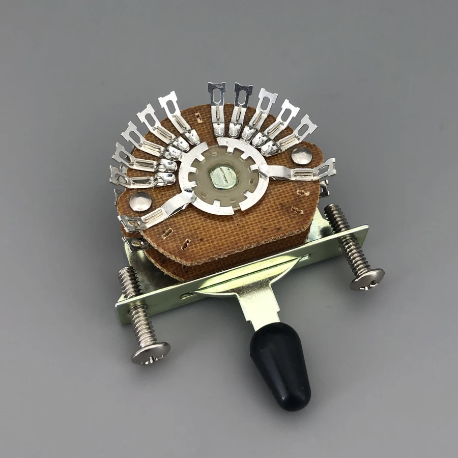 Oak Grigsby 4-Pole Double Wafer 5-Way Super Mega Selector Switch for Strat and tele Guitar Accessories