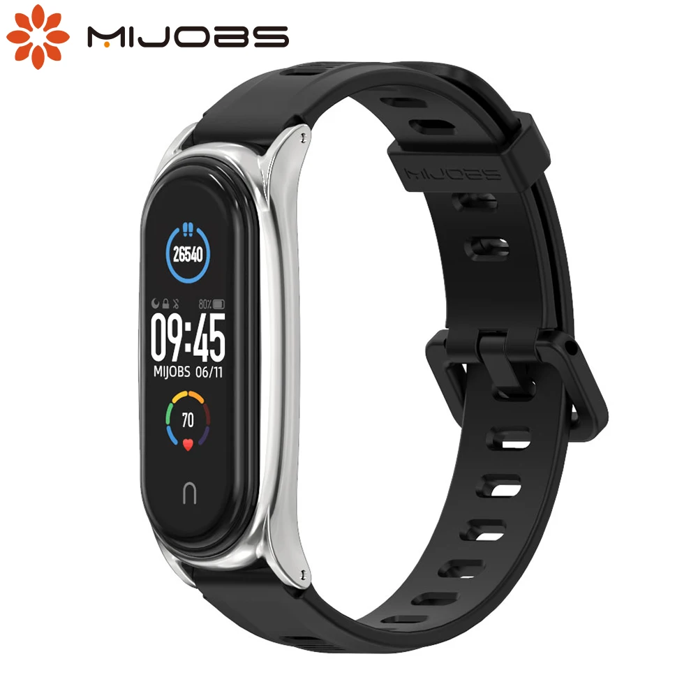 Mi Band 6 5 NFC 글로벌 손목 밴드 실리콘 TPU 팔찌 Xiaomi Mi Band 4 시계 스트랩 Mi Band 3 Strap Miband 5 Wristband
