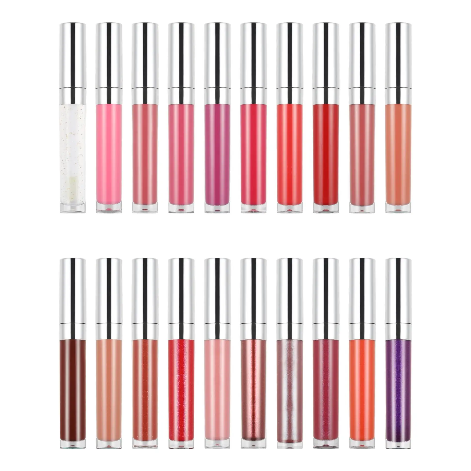 

Long Lasting Moist Lip Gloss Wholesale Pigment Lipgloss Private Label Clear Liquid Makeup Nude Shimmer Lipstick Waterproof