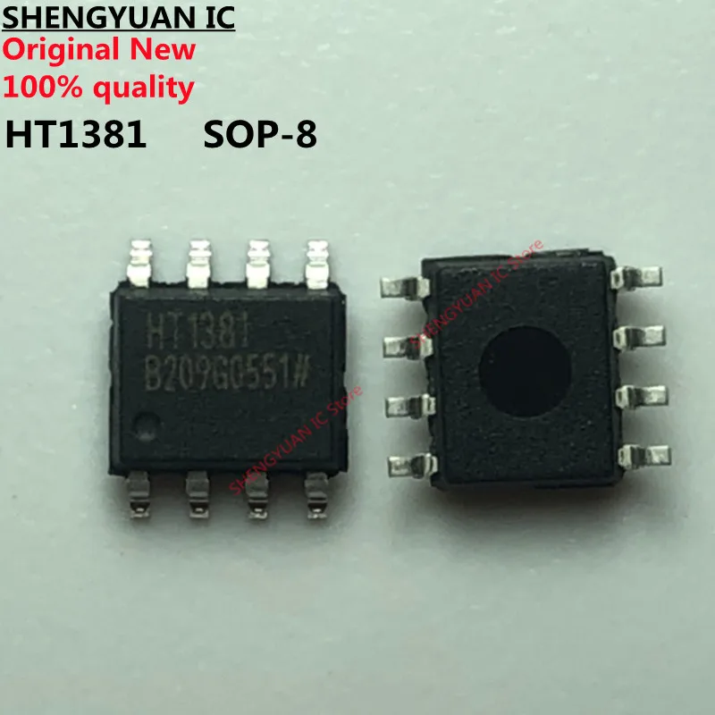 10pcs/lot HT1381 SOP-8 Serial real-time clock chip IC 100% new imported original 100% quality