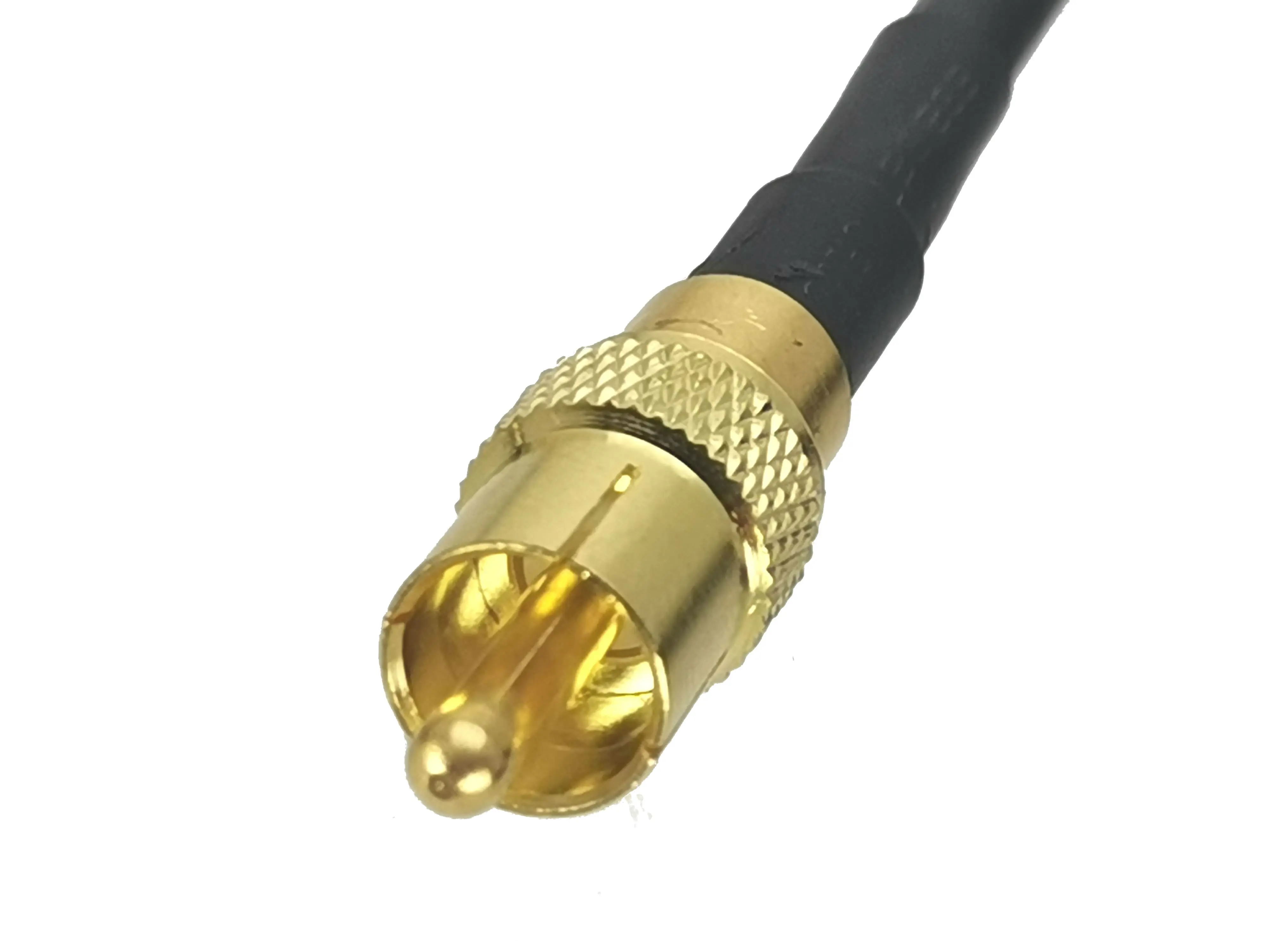 1 sztuk RG58 BNC wtyk męski na RCA męska wtyczka do tv złącze proste RF koncentryczny kabel pigtailowy 6 cal ~ 10M — zdjęcie 4