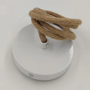 8/10/12 سنتيمتر السقف الرجعية مصباح قاعدة الحديد قلادة مصباح قاعدة DIY قفل السقف التبعي أفضل 6 إطارات سلك مبيعات لمصباح الطاولة - رقم 5