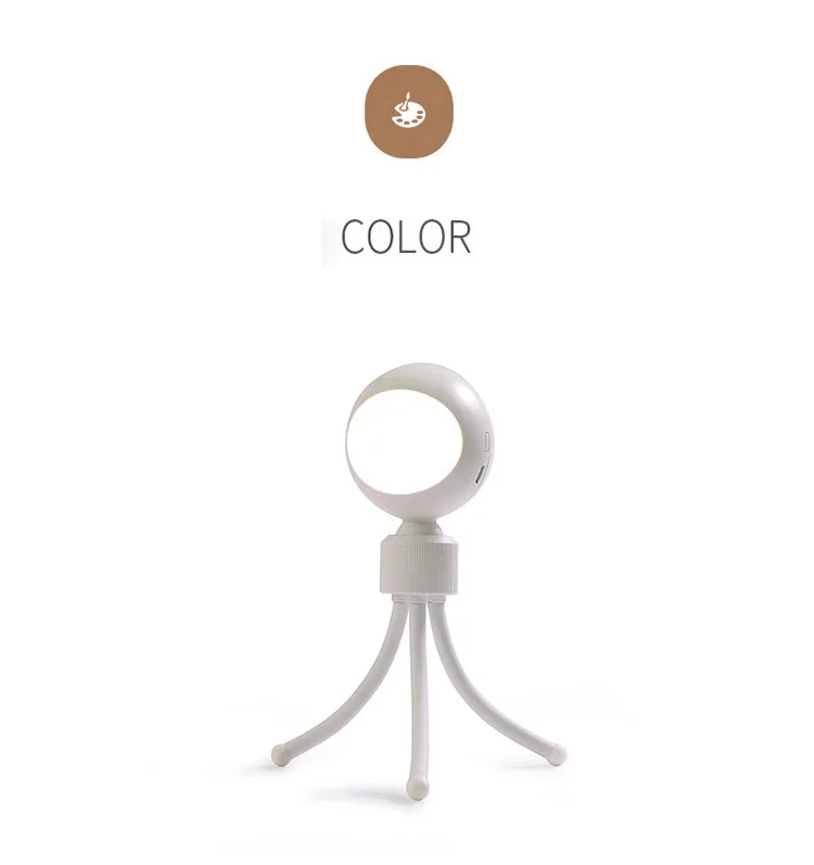 

Children's LED table lamp cartoon style rechargeable creative USB night light dimming table lamp Drop shipping