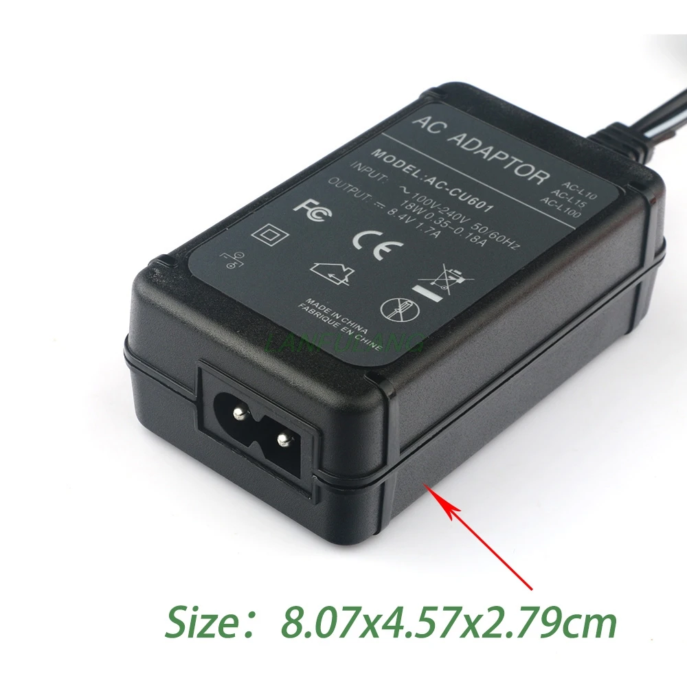 LANFULANG AC-L200 AC محول الطاقة/شاحن أجهزة سوني DCR-SR52 DCR-SR57 DCR-SR62 DCR-SR65 DCR-SR72 DCR-SR82 DCR-SX40 DCR-SX43