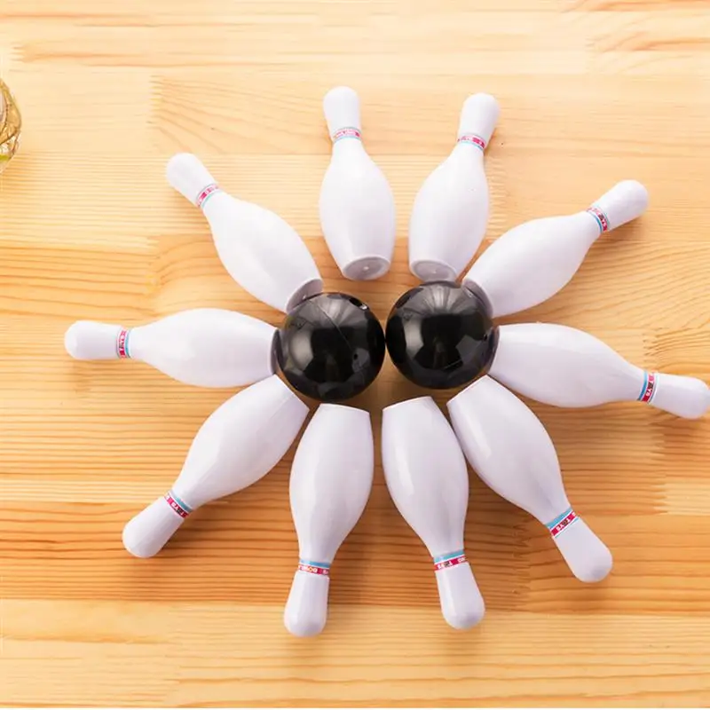 Bolos para niños, juego de bolos de plástico blanco, juego de bolos gigante al aire libre, juguete interactivo para padres e hijos, juego en casa para el hogar