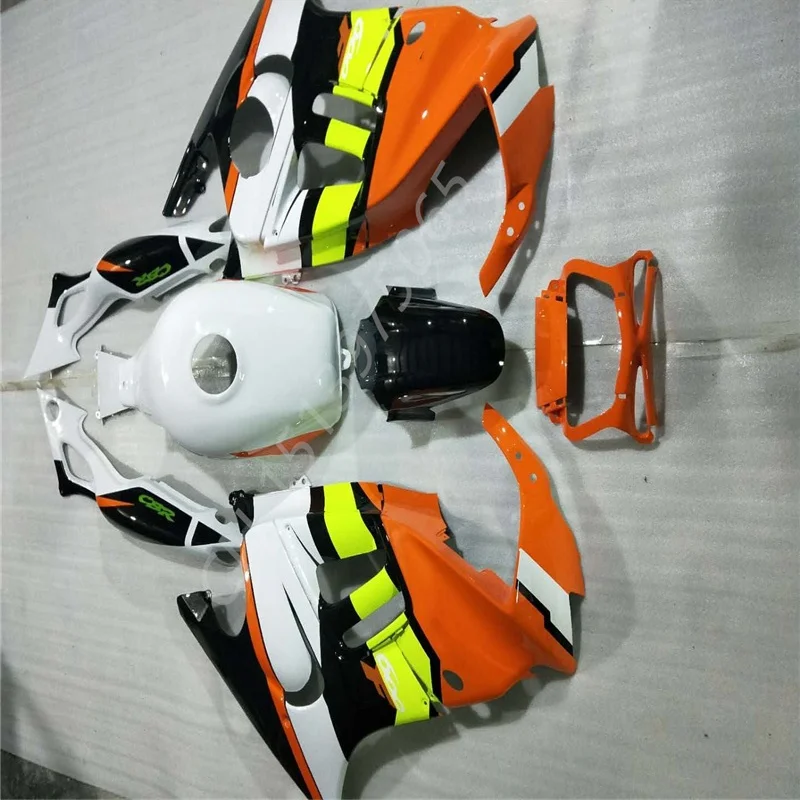 White orange yellow black Fairing kit fit for honda CBR 600F3 97 98 CBR 600F3 1997 1998 CBR 600F3 97- 98 Injection Fairing