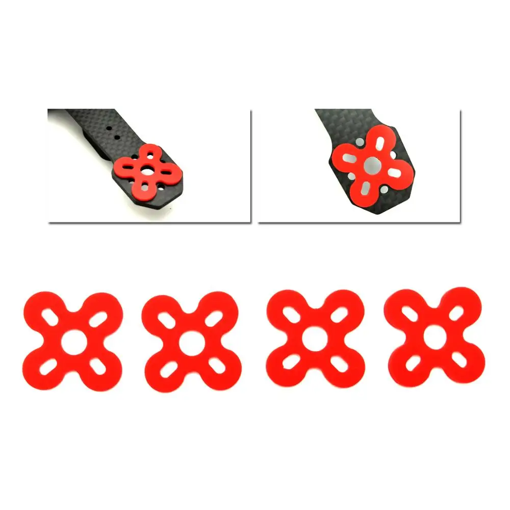 Silicone Material Brushless Motors Soft Mount Vibration Dampener Drone Motor Guard Landing Pad for 2205 2207 Motor
