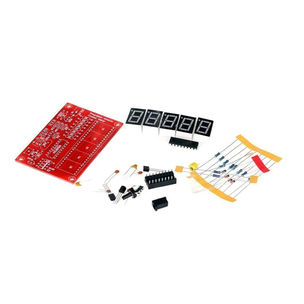 1Hz-50MHz Digital LED Crystal Oscillator Tester Frequency Counter Meter RF Electronic DIY Kits Tools PCB Board Module