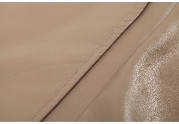 Lautaro Spring Autumn Extra Long Black Faux Leather Trench Coat for Women Double Breasted Luxury Elegant British Fashion 2022