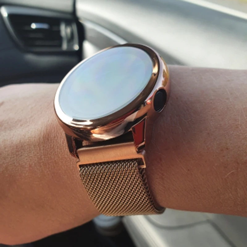 삼성 갤럭시 워치용 케이스, 액티브 1 커버, 범퍼 액세서리, 전체 커버, 실리콘 화면 보호기, 액티브 2, 40mm, 44mm