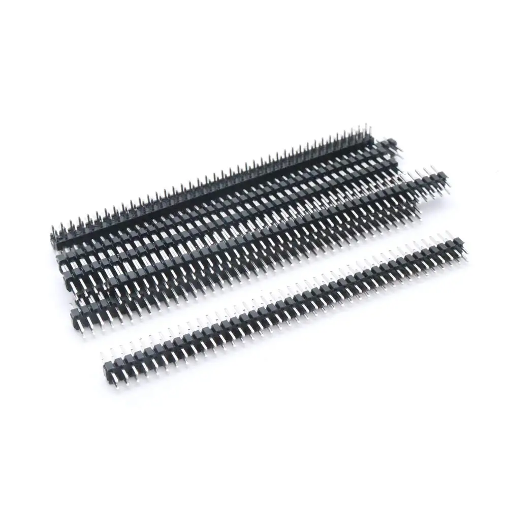 100 Teile/los 2,0mm Stecker Header Pins 2*2/3/4/5/6/7/8/10/12/14/15/20/40P 2mm Zweireihig Pin Header Streifen Stecker – Detail 4