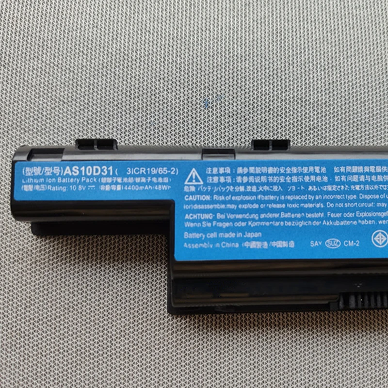 AS10D31 Battery For Gateway NS51I NV49C54C NV49C13C NV50A NV53 NV79 NE56R Acer 5750G 4741G 5741G 4750G 4752G Founder R410 CP301