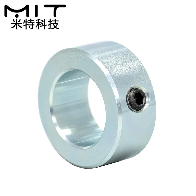 factory outle Galvanized Precision Retaining Ring Mechanical Shaft Collar with Screws Locking Ring Thrust Clamping Ring 3-100mm