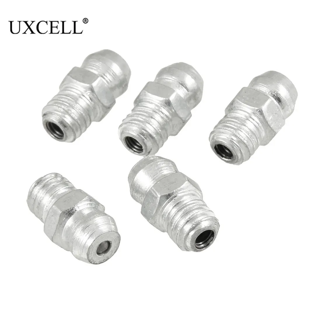 

Uxcell M6x1 Male Thread Straight Metal Grease Nipple Zerk Nozzle 45 90 Degree Angle Grease Nipple Zerk Fitting title