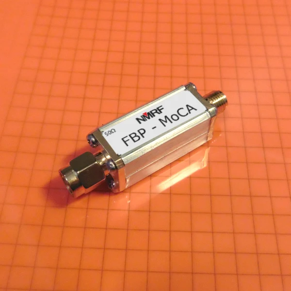 

850-1500MHz MoCA system dedicated LC discrete component band pass filter SMA interface