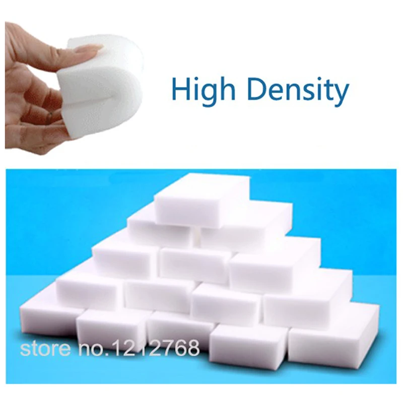 White Magic Cleaning Melamine  Sponge Eraser Multi-Functional, Big Size 11*7*4cm 50 PCS