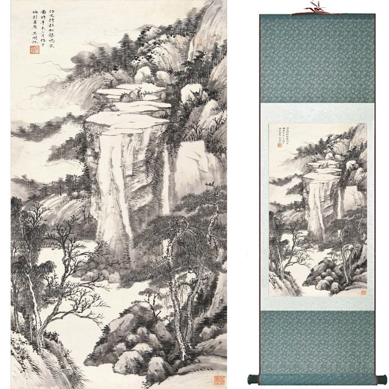 

landscape art painting Super quality traditional Chinese Art Painting Home Office Decoration Chinese painting2018071110