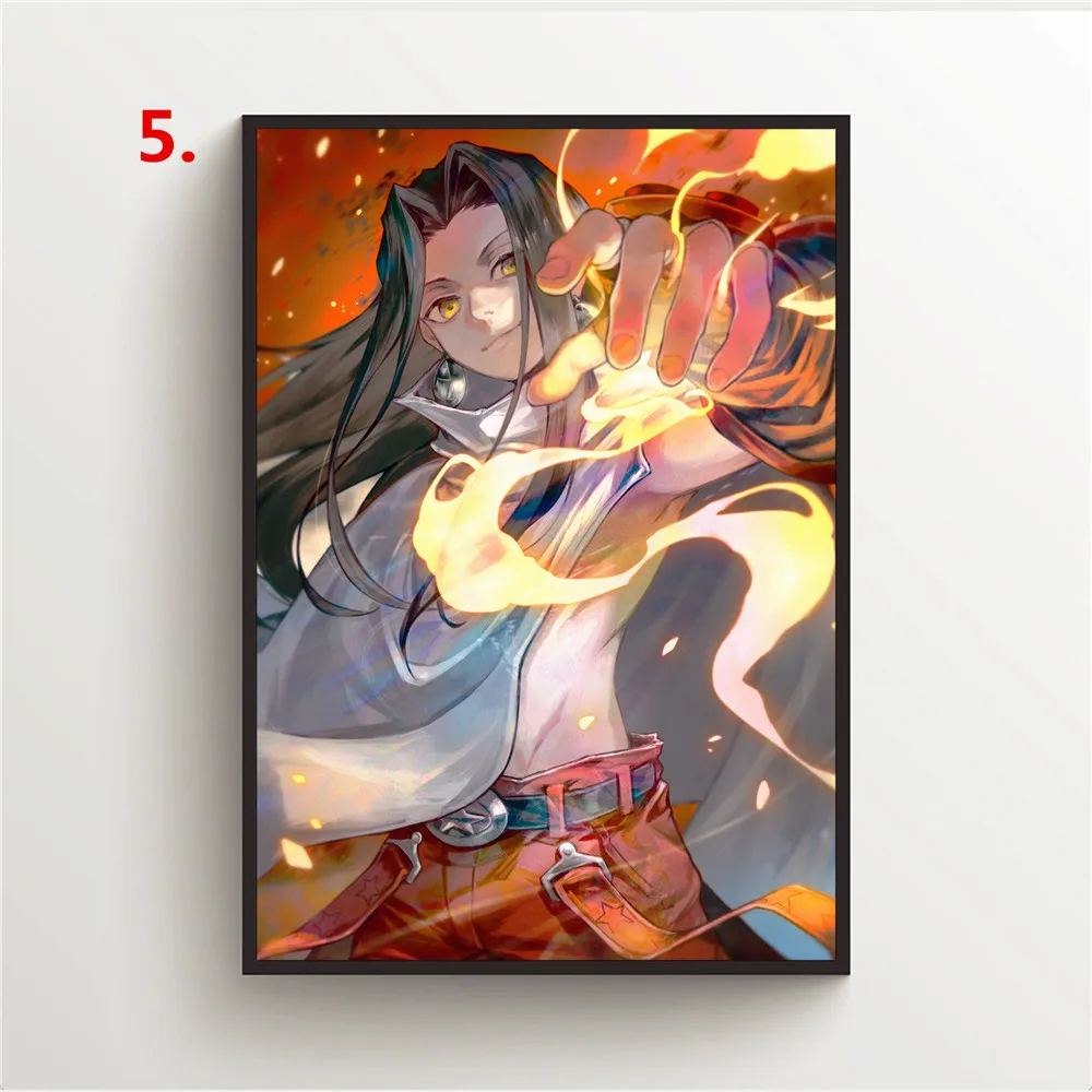 Shaman King Asakura Yoh Asakura Hao Anime Posters Wall Poster Canvas Painting Wall Decor Posters Wall Art Picture Home Decor