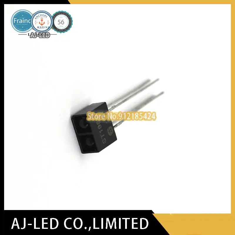 10pcs/lot ST198A reflective photoelectric switch for smart card, power switch, automatic sensor