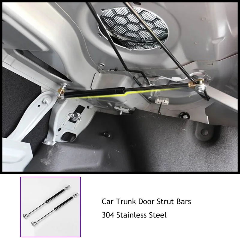 For Peugeot 301 Elysee 2014-2019 Rear Door Trunk Box Supporting Hydraulic Lift Rod Strut Spring Shock Bars Bracket Accessories