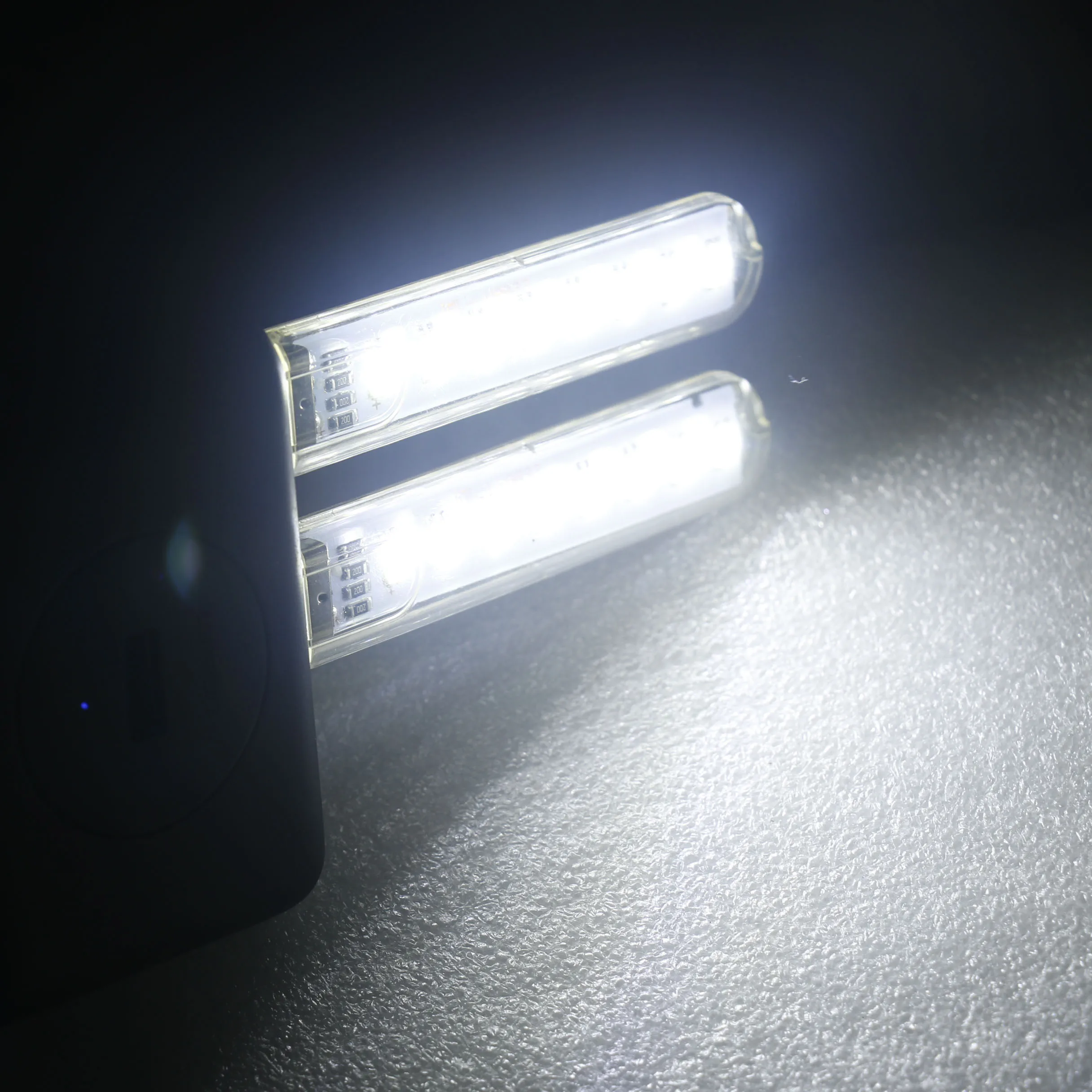 Imagem -03 - Usb Led 3leds 8leds 24leds Luzes do Livro Lâmpada Led 5v Entrada de Energia Branco 50006500k Branco Quente 30003500k Usb Luz Noturna