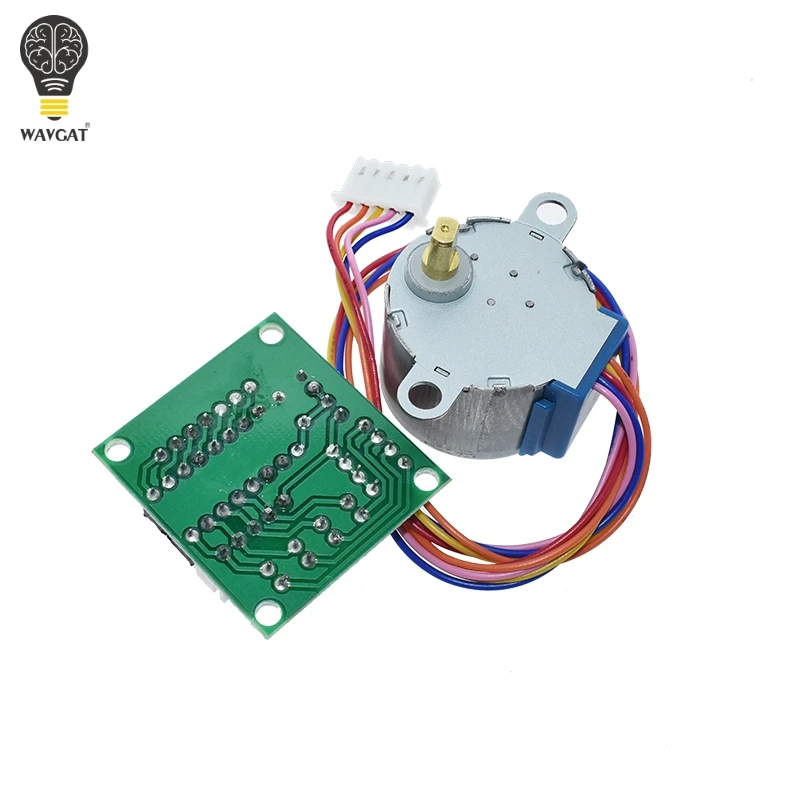 1set Smart Electronics 28BYJ-48 5V 4 Phase DC Gear Stepper Motor + ULN2003 Driver Board for arduino DIY Kit image 2