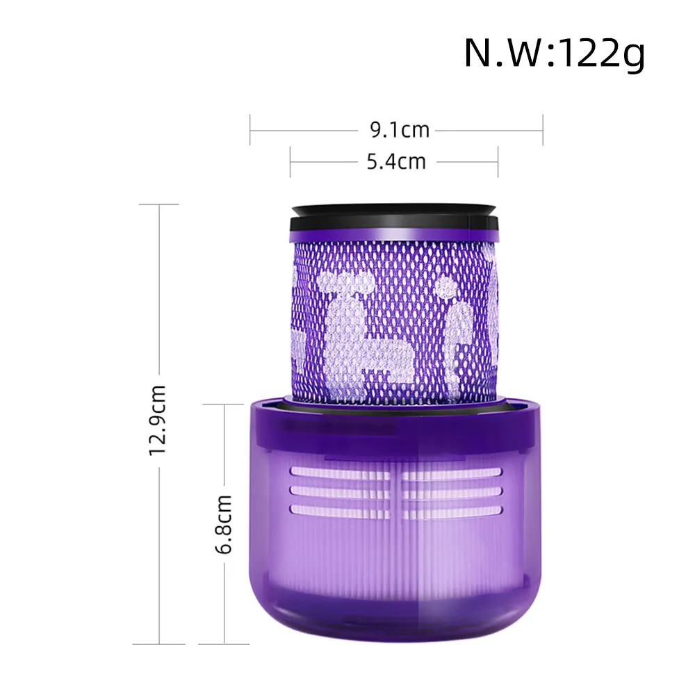 Apto para dyson v11 torque/drive v11 animal/v15 detectar/v11 completo pro/v11 fofo v/v11 aspirador de pó absoluto reposição