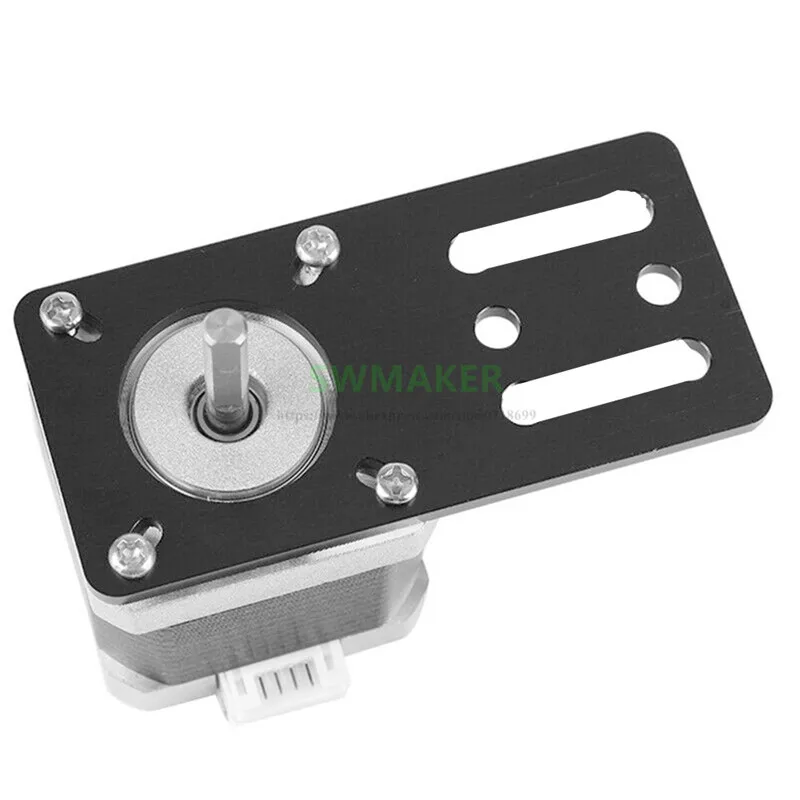 1pcs NEMA17 stepper Motor Mounting Plate Openbuilds V Slot motedis motor plate for Nema 17 Stepper Motor 3D Printer CNC part