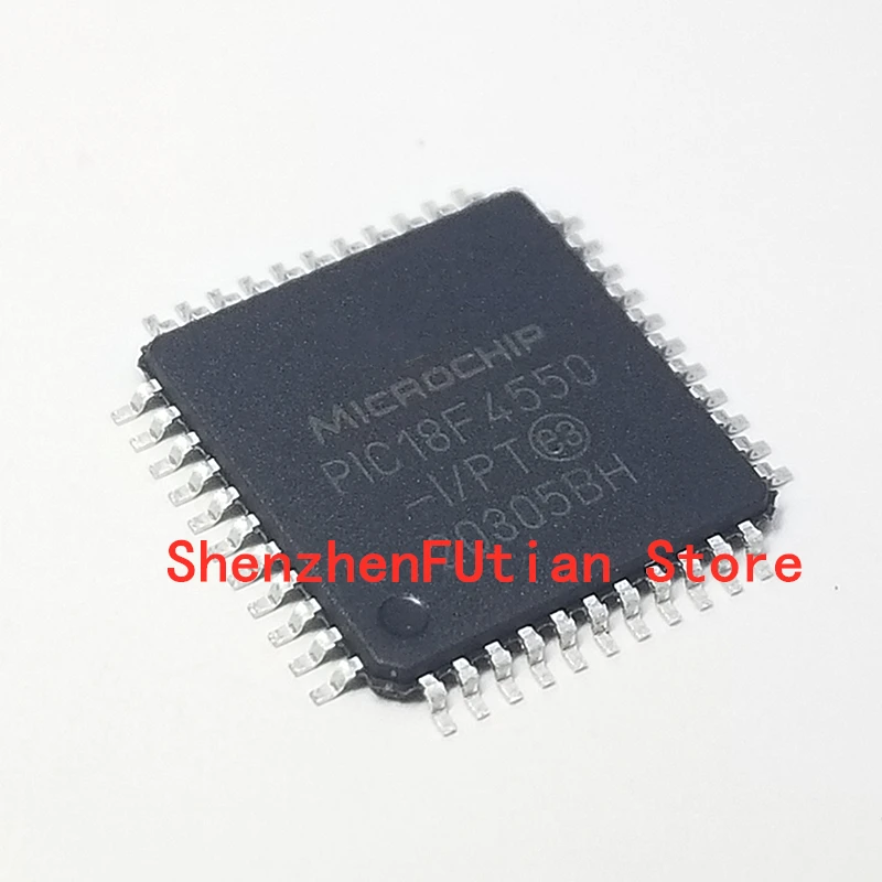

1pcs/lot PIC18F4550-I/PT PIC18F4550 18F4550 TQFP44 New original In Stock