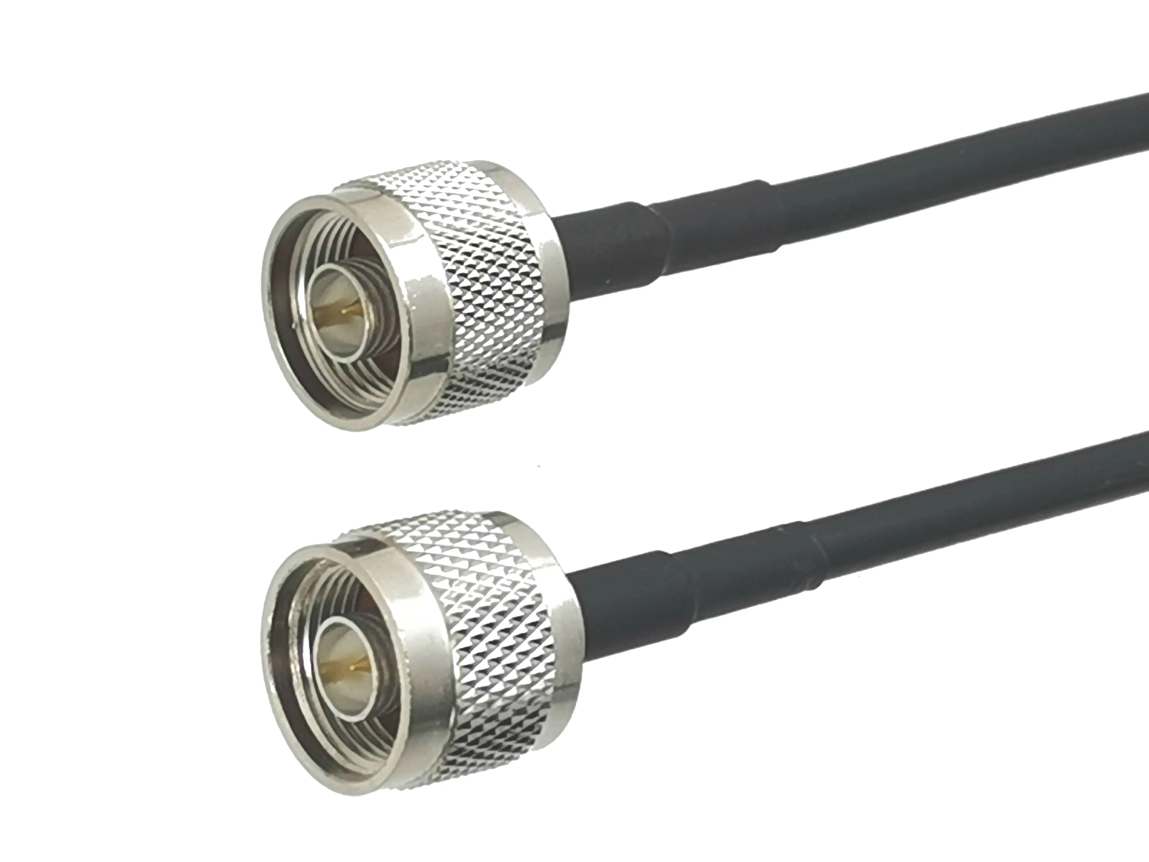 1Pcs RG58 N Male Plug to N Male Type Connector RF Coaxial Jumper Pigtail Extension Cable For Radio Antenna 6inch~20M