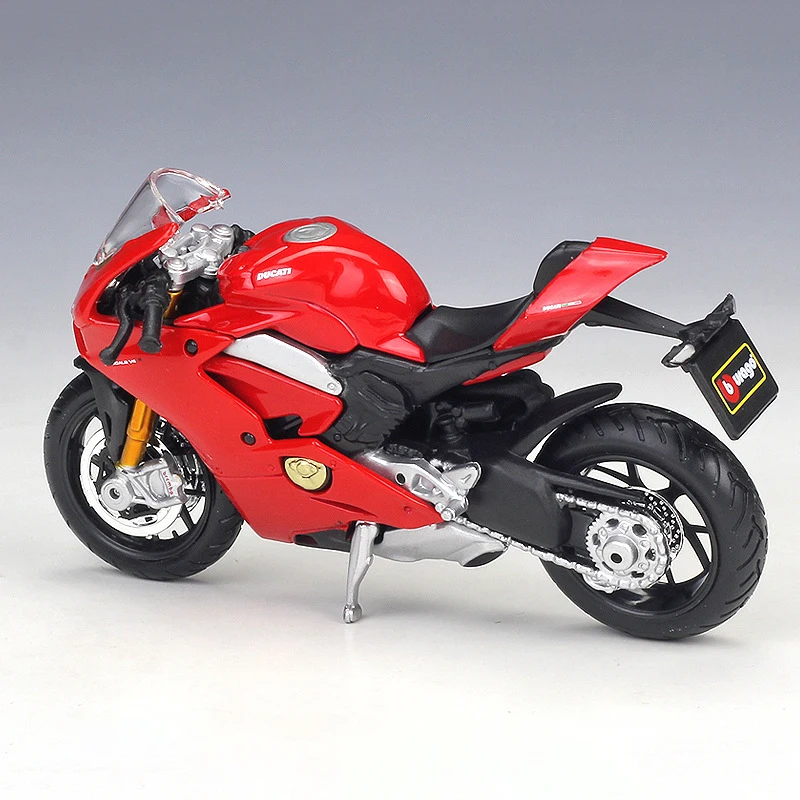 Maisto Bburago Ducat Panigale V4 Rode 1:18 Motorfiets Modelsalloy Model Motor Bike Miniatuur Ras Speelgoed Voor Gift Collection