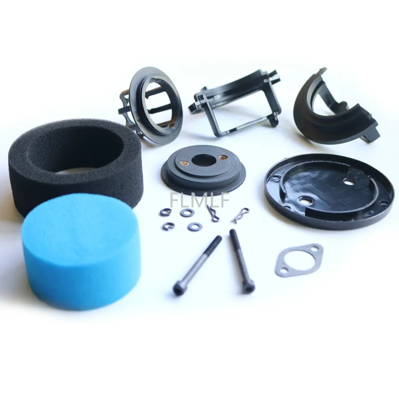 Plastic Air Filter Kit Fit for 1/5 Losi 5ive-t Rovan LT King Motor x2