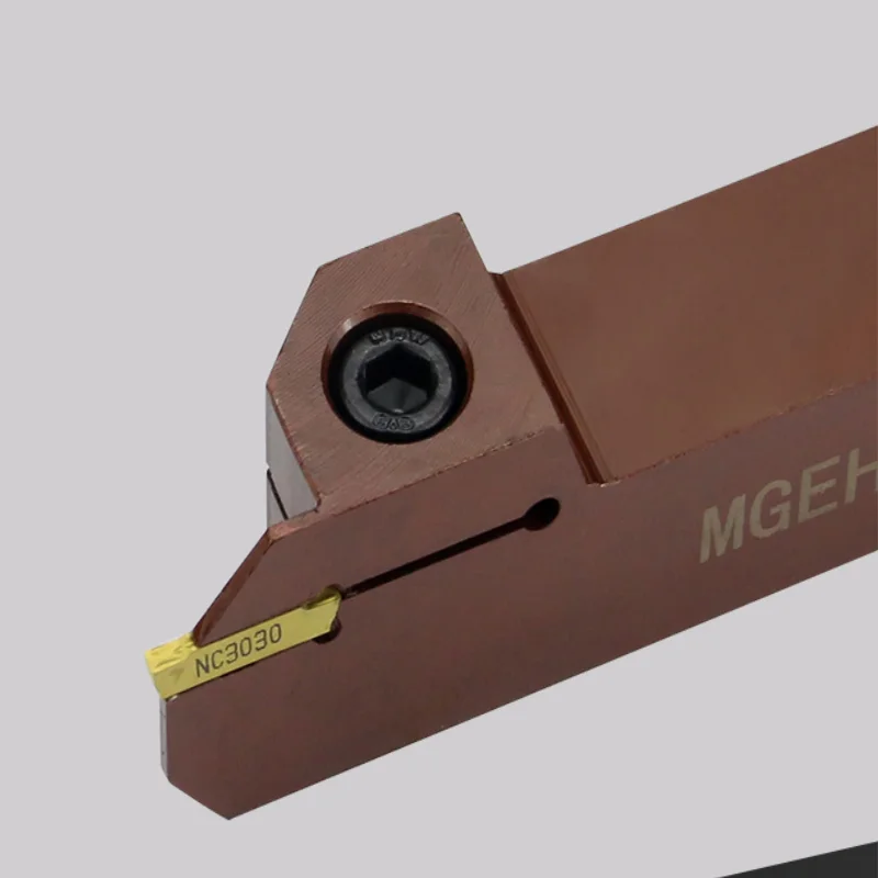 VOKET Spring steel high quality seismic grooving Bronze cutter rod MGEHR 1212 1616 2020-1.5 2 3 4 turning tool bar