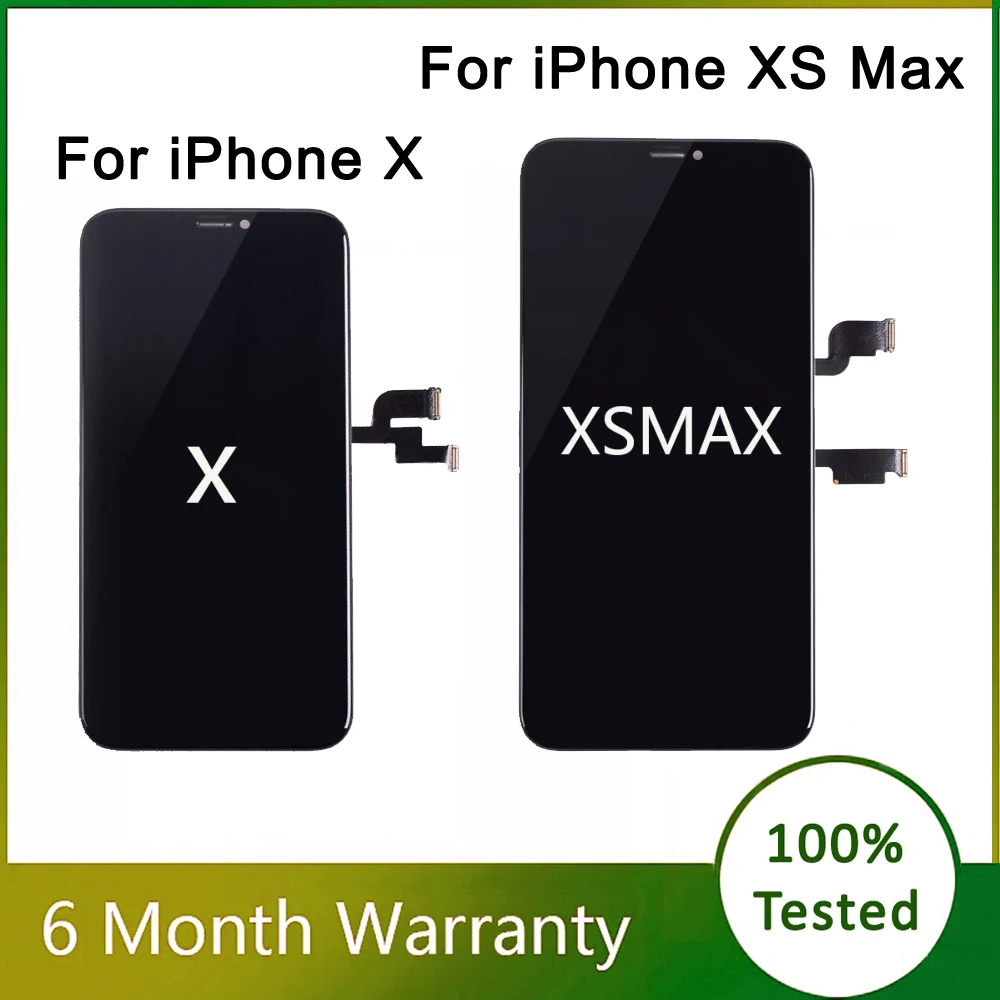 Amoled LCD Display For iPhone X XR XS Max LCD Screen For iPhone 11 11Pro 11 Pro max LCD Display Replacement For iPhone 12 Promax