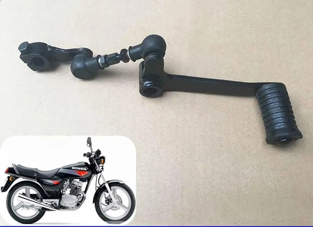 E0166 Motorcycle Adjustable Left Shifter Peda Heel Toe Gear Shift Lever Peg Shifter Arms Speed For Yamaha XG250  For CBT125