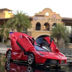 1:32 Laferrari FXXK Toy Alloy Car Diecasts & Toy Vehicles Sound and light Car Model Collection Car Toys For Children