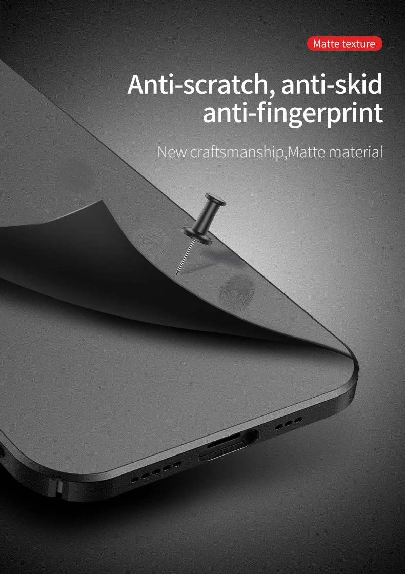 Hüllen für APPLE iPhone 17 16 17e 16e 15 14 13 12 Pro Max Mini Plus Air Ultra Slim Matte Hülle aus Hartplastik Stoßfeste Abdeckungen – Detail 5