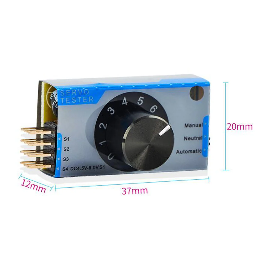 Mini Servo Tester Updated Servo Tester Server for remote control aircraft Electronic Speed control