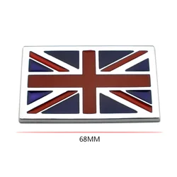 3D British UK Flag Badge, Emblema do carro, Auto Decalque do caminhão, UK JACK Sticker