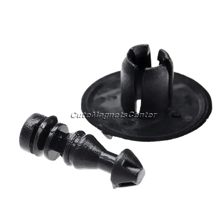 50Pcs 9Mm Hole Push-Type Retainer พลาสติก Rivets สำหรับ Chrysler รถกันชน Fender Cover Trim แผงคลิปยึดอัตโนมัติ