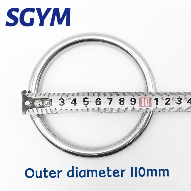 Strong 304 Stainless Steel O Ring for Hand Yogo Strapping 100/120/200/250/300/400mm Diameter 썸네일 3