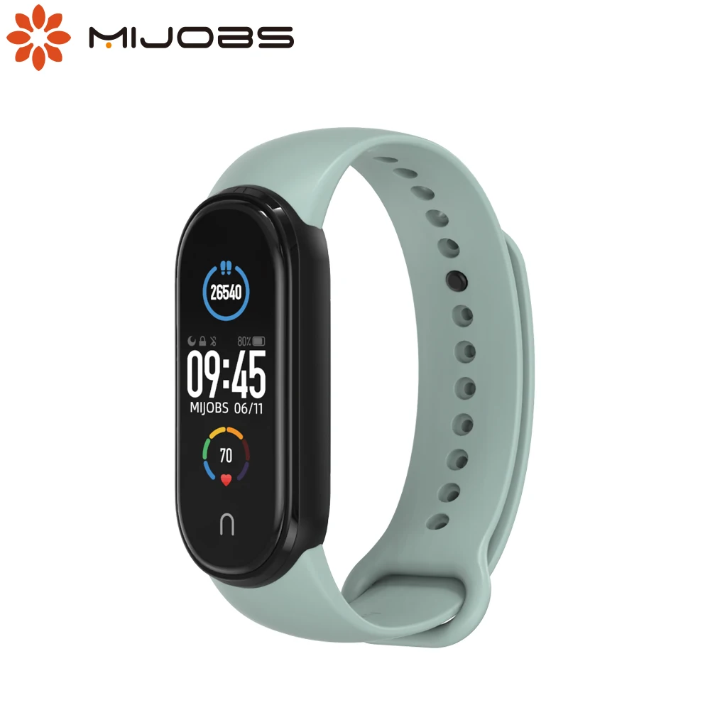 Strap for Mi Band 7 6 5 4 3 Bracelet Mi Band 5 Wristband Silicone for Miband 6 Strap Waterproof Xiomi Pulseira Correa