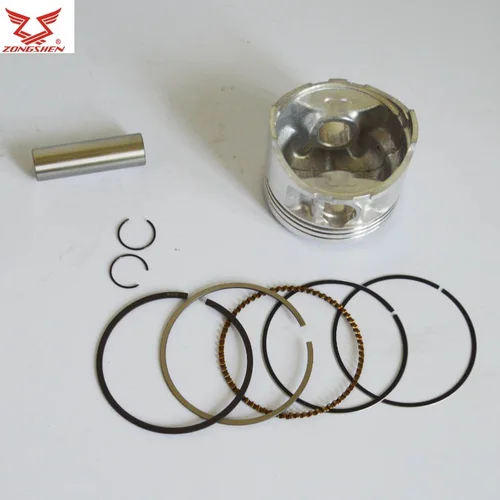 Imagen 2 del producto Zongshen cb250 4 juego de pasadores de pistón de anillo de válvula kit de pistón 70mm ZS170MM xmotos apollo KAYO T4 250cc 4 válvulas accesorios de piezas