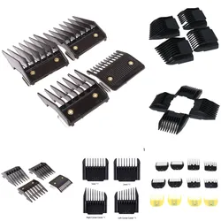 4Pcs/set Barber Styling Tools Set Universal Hair Clipper Limit Comb Replacement Guide Attachment Size