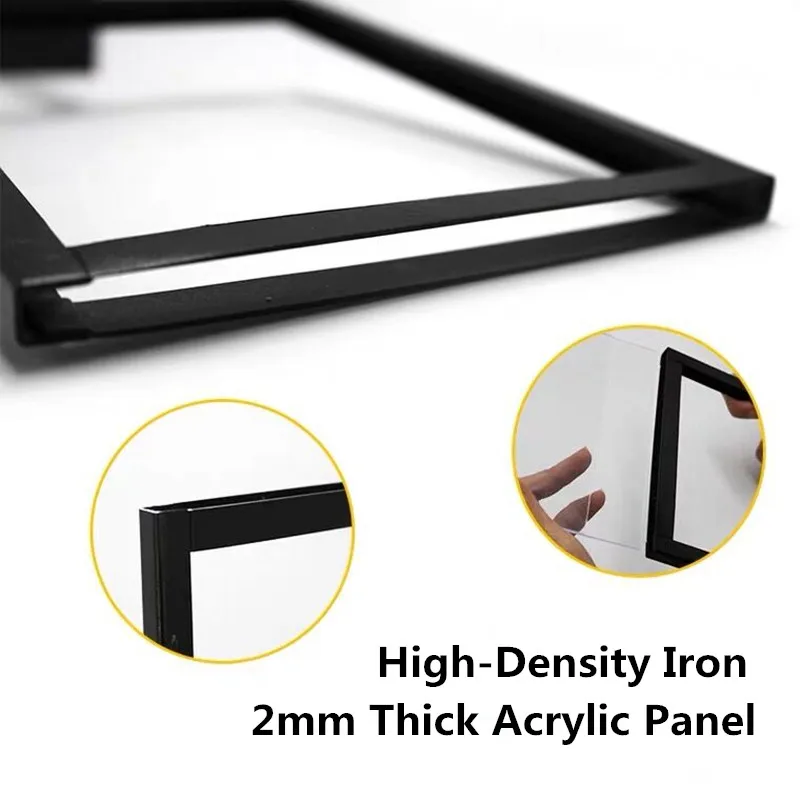 A5 Poster Sign Stand Aluminum Poster Menu Holder Frame Vertical Table Sign Holder Display Stand