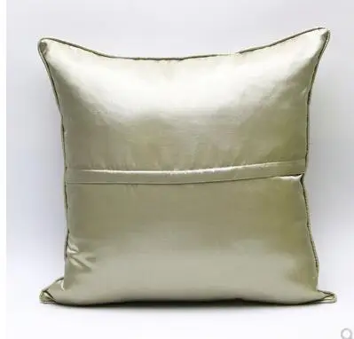 Living room sofa bedside office pillowcase beige rhinestone decorative cushion cover