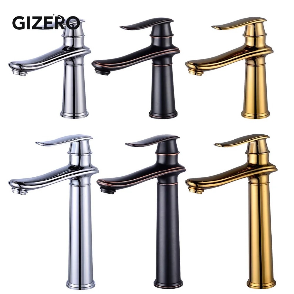 

Bathroom Faucet Basin Mixer Multiple Colors Water Taps Single Handle Basin Sink Mixer Faucet Hot And Cold Deck Mounted ZR733